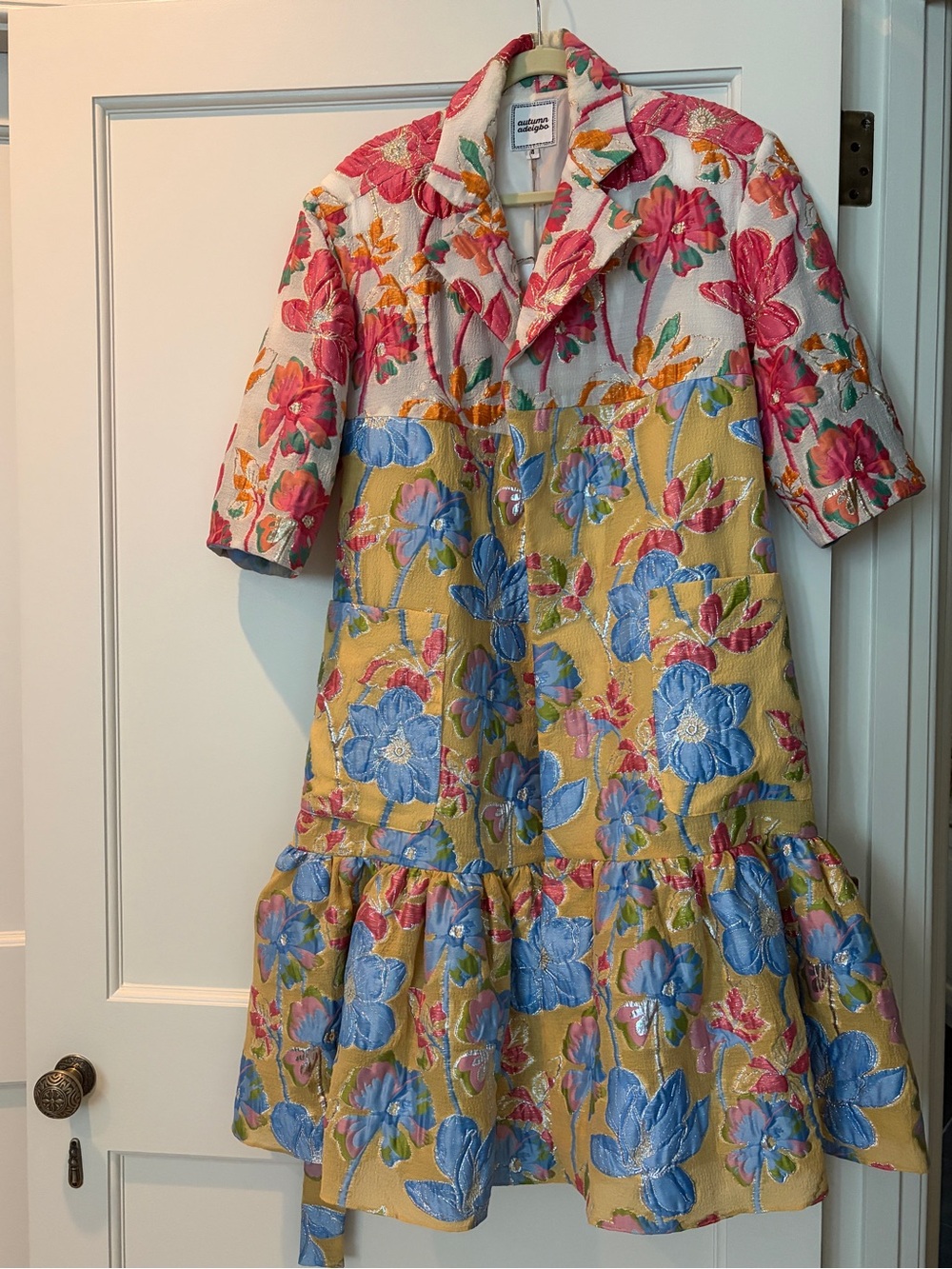 Autumn Adeigbo Fifi Duster in Multi Floral